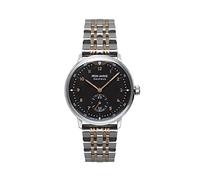 Iron Annie, Bauhaus Lady 5037M-2 - Cuarzo, Negro/Plateado, Clásico