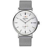 Iron Annie Reloj para Hombre Fabricado en Alemania, Serie clásica, Cuarzo, segundero pequeño, Fecha 5938, Blanco/Plateado, Clásico
