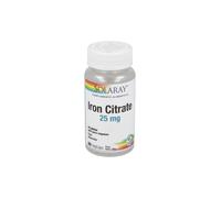 Iron Citrato 25Mg. 60Cap. de Solaray