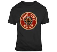 Iron City Beer Pittsburgh Brewing Worn Look T Shirt