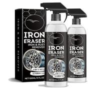 Iron Eraser Iron and Rust Remover for Car Wheels & Paint, Professional Automotive Surface Detailing (2PCS)
