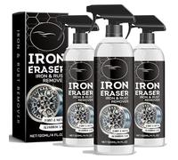 Iron Eraser Iron and Rust Remover for Car Wheels & Paint, Professional Automotive Surface Detailing (3PCS)