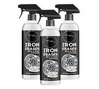 Iron Eraser Rust Remover Spray, Iron Powder Remover for Car Wheels & Metal Surfaces, Smooth Finish Care (3pcs)