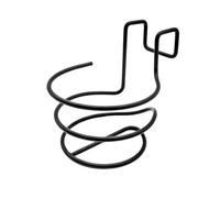 Iron Fence Basket Rack - Hanging Plant Holder Frame, Durable Metal Build, Space Saving Mount Design, Stable Support Structure, Decorative Green Display System | Flower Balcony Garden Indoor Outdoor