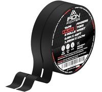 IRON FIGHTER 2X Correa Dedo 1,25 cm x 13,7 m (total 27 m) - JJB Jiu Jitsu brasileño - Escalada - Crossfit - MMA - Grappling - Judo - Voleibol - Culturismo - Rodillos de dedo Tape Negro