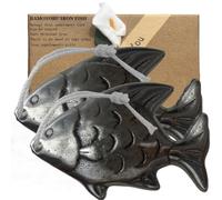 Iron Fish - Herramienta de cocina de pescado de hierro, paquete de 2 unidades, hierro original seguro para tus alimentos y bebidas, suplemento para reducir los riesgos de deficiencia de hierro para