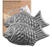 Iron Fish - Paquete de 2 unidades que añade hierro natural a los alimentos y al agua, perfecto para veganos, atletas, mujeres embarazadas y niños, combaten la anemia y la d e hierro de