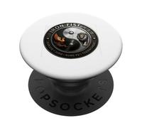 Iron Fist Kung, Karate, Judo, Taekwondo, Artes Marciales Mixtas PopSockets PopGrip Adhesivo