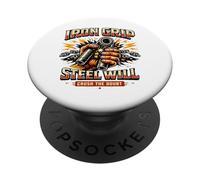 Iron Grip - Pinza de Mano de Entrenamiento de Acero PopSockets PopGrip Adhesivo