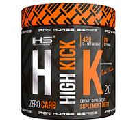 IRON HORSE IHS High Kick - Caña de pescar (420 g), color naranja