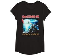 Iron Maiden 2 Minutes 2 Midnight Camiseta, Niñas, Negro, M
