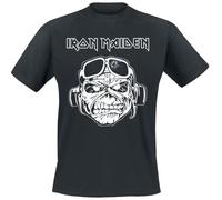Iron Maiden Aces High Face V1 Hombre Camiseta Negro 5XL 100% algodón Regular
