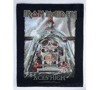 Iron Maiden Aces High Unisex Parche Espalda multicolor, 95% Algodón, 5% Poliéster,