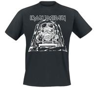 Iron Maiden Aces High V1 Hombre Camiseta Negro 4XL 100% algodón Regular