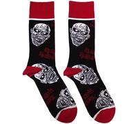 Iron Maiden Calcetines Eddie Skulls (UK Tamaño 4-7) Oficial