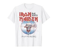 Iron Maiden Can I Play with Madness White Camiseta