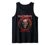Iron Maiden Círculo de cara de Eddie Senjutsu Camiseta sin Mangas