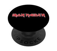 Iron Maiden Classic Logo PopSockets PopGrip Adhesivo