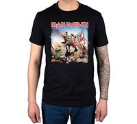 Iron Maiden - Collectors Mine - Camiseta de Iron Maiden con cuello redondo de manga corta para hombre, color negro, talla S