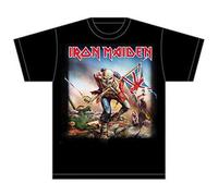 Iron Maiden Camiseta Collectors Mine — cuello redondo, manga corta, para hombre, negro, XL