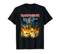 Iron Maiden Eddie Holy Smoke Camiseta, Hombre, Negro, M