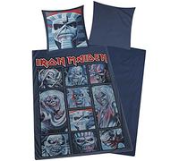 Iron Maiden Eddies Unisex Ropa de Cama Multicolor 100% algodón