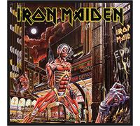Iron Maiden - En algún lugar, Back In Time, parche estándar, multicolor.