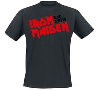 Iron Maiden EST. 1975 Hombre Camiseta Negro 3XL 100% algodón Vorne Bedruckt Regular