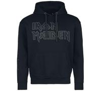 Iron Maiden Fear Lives Flames Hombre Sudadera con Capucha Negro M 50% algodón, 50% poliéster Regular