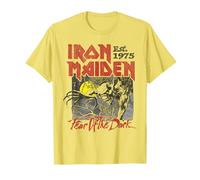 Iron Maiden - Fear of The Dark Lemon Camiseta