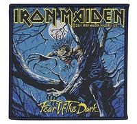 Iron Maiden Fear Of The Dark Sin clasificar Parche multicolor 100% poliéster