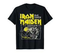 Iron Maiden - Fear of The Dark Yellow Text Camiseta