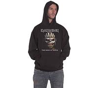 Iron Maiden - Felpa Con Cappuccio Pullover Large the Book of Souls
