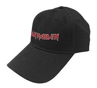 Iron Maiden Gorra De Beisbol Classic Band Logo Trooper Nuevo Oficial Negro