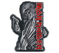 Iron Maiden Killers Pin gris/rojo