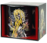 Unbekannt Iron Maiden 1012353810 Taza Killer, Acero Inoxidable, Color Blanco, 9 x 4 x 4 cm