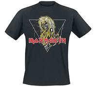 Iron Maiden Killers Triangle Hombre Camiseta Negro 100% algodón Regular