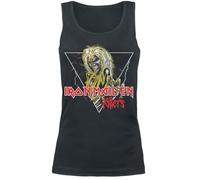 Iron Maiden Killers Triangle Mujer Top Negro S 100% algodón Regular