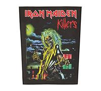 Iron Maiden Killers Unisex Parche multicolor 95% Algodón, 5% Poliéster 25 x 35 cm