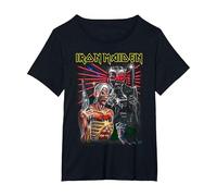 Iron Maiden Legacy Collection Terminate 2 Camiseta, Mujer Tallas Grandes, Negro, 6XL Grande