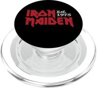 Iron Maiden Logos On Black PopSockets PopGrip para MagSafe