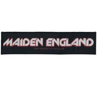 Iron Maiden Parche Maiden England Unisex Negro/Blanco/Rojo 100% poliéster