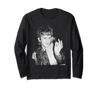 Iron Maiden Metal para Muthas Paul Di'Anno Virginia Turbett Manga Larga