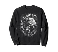 Iron Maiden - Number of the Beast Greyscale Sudadera