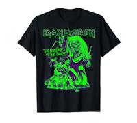 Iron Maiden Number of the Beast Halloween Green Black Camiseta