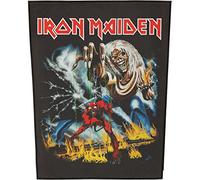 Iron Maiden Number of The Beast - Parche trasero, negro, negro