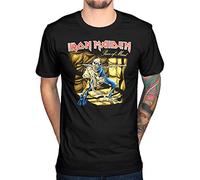 Iron Maiden Piece of Mind Oficial Camiseta para Hombre (Medium)