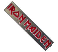 Iron Maiden Band Logo Pin Insignia, One Size