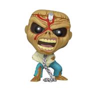 Iron Maiden Pop Rocks Vinile Figura Piece Of Mind (skeleton Eddie) 9 Cm Funko