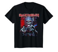 Iron Maiden Real Dead One Camiseta, Niños, Negro, 4 años